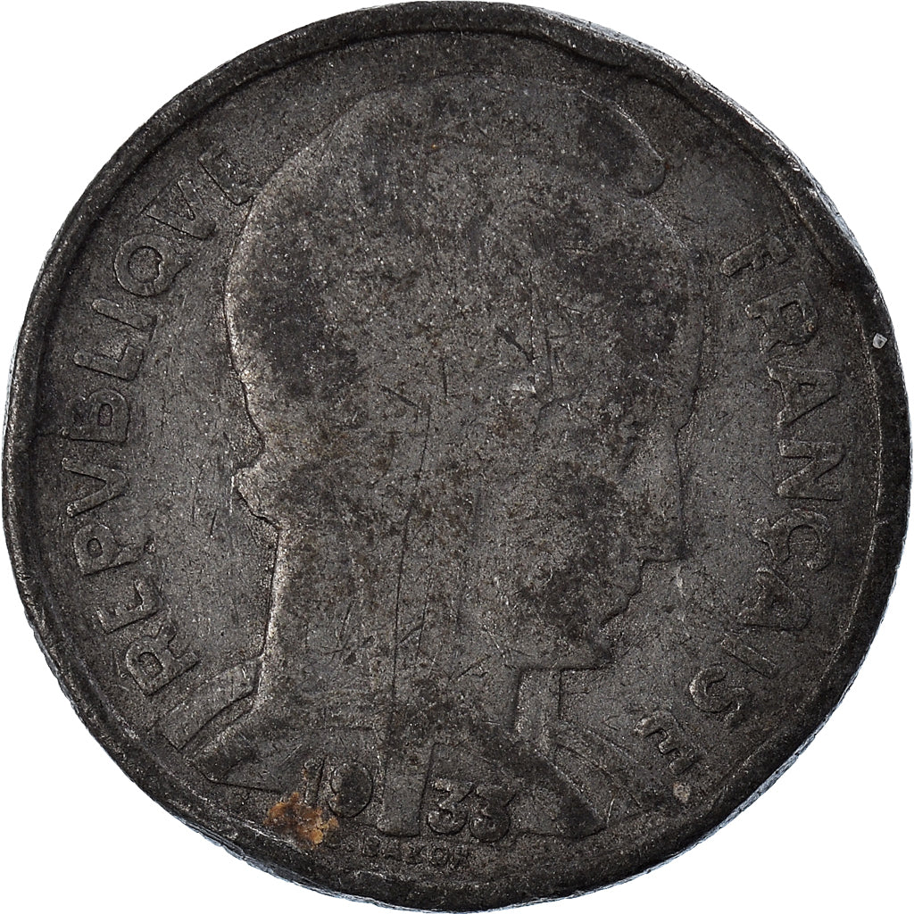 Monnaie, France, 5 Francs, 1933