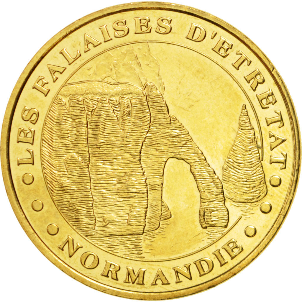 Francia, Token, Touristic token, 76/ Falaises d'Etretat, Arts & Culture, 2014...