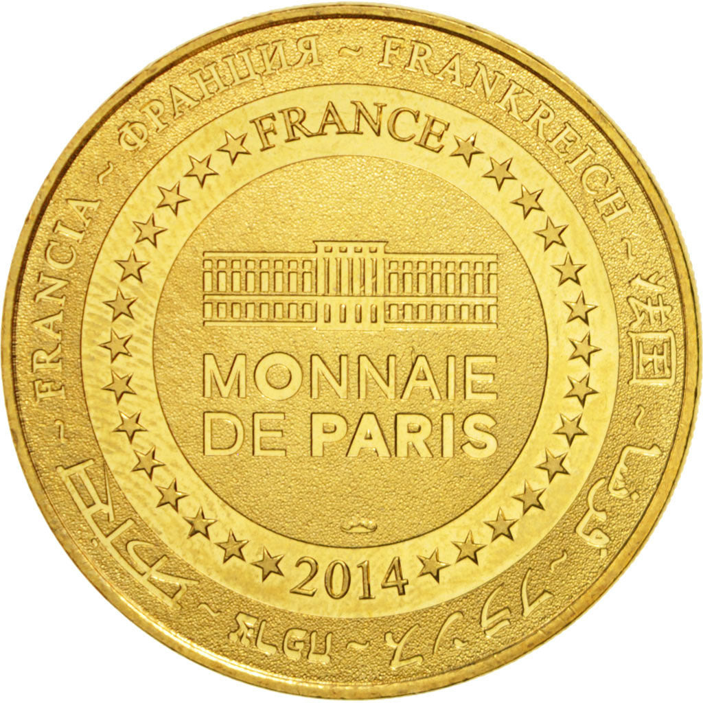 Francia, Token, Touristic token, 76/ Falaises d'Etretat, Arts & Culture, 2014...
