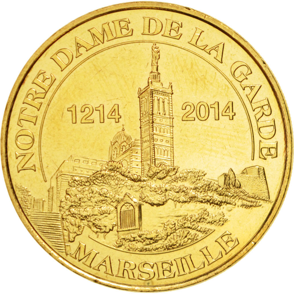 Frankrijk, Token, Toeristisch fiche, 13/ Notre-Dame de la Garde, Marseille, Arts