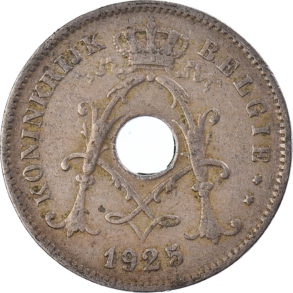 Münze, Belgien, 10 Centimes, 1925