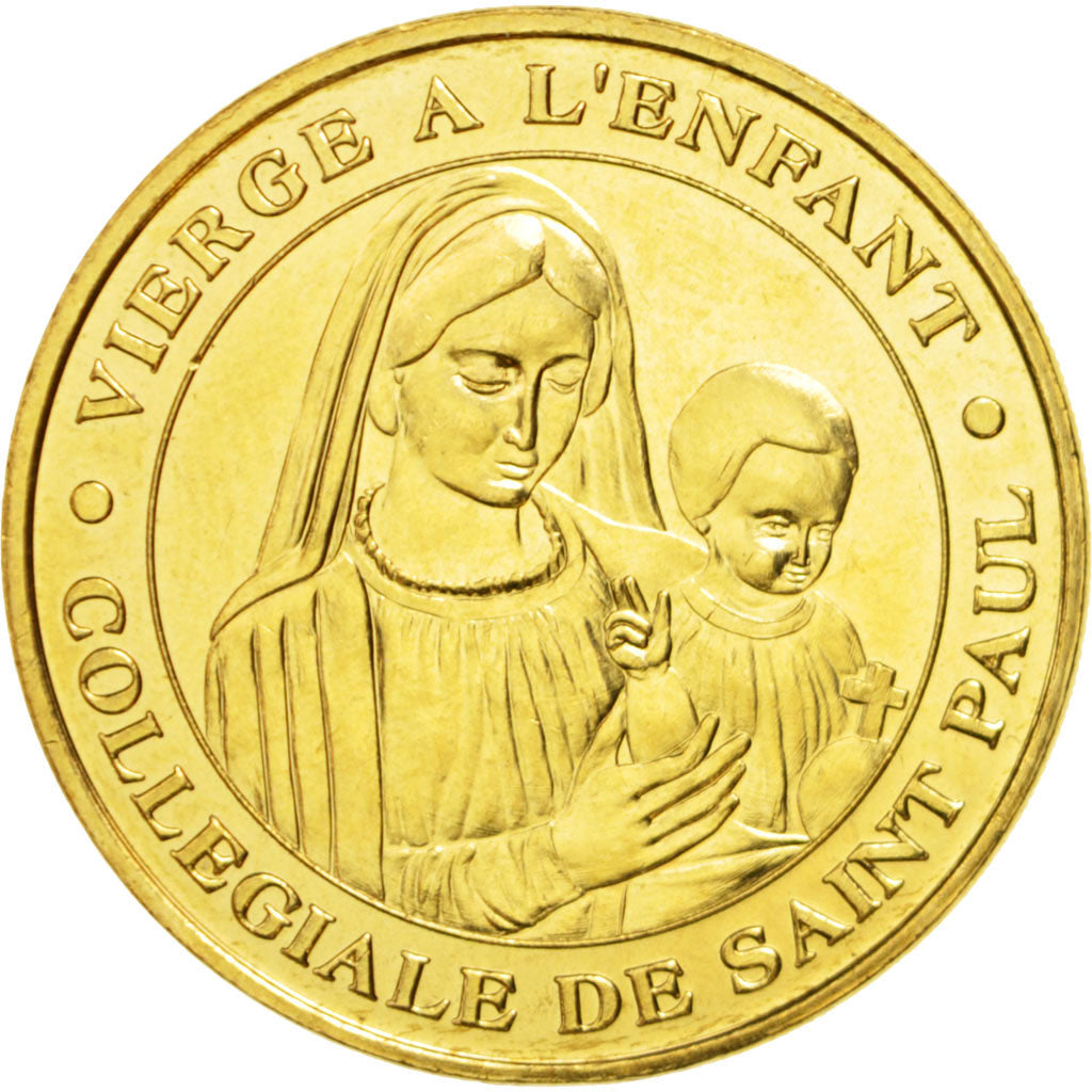France, Token, Touristic token, 06/ Vierge à l'enfant - Saint-Paul de Vence