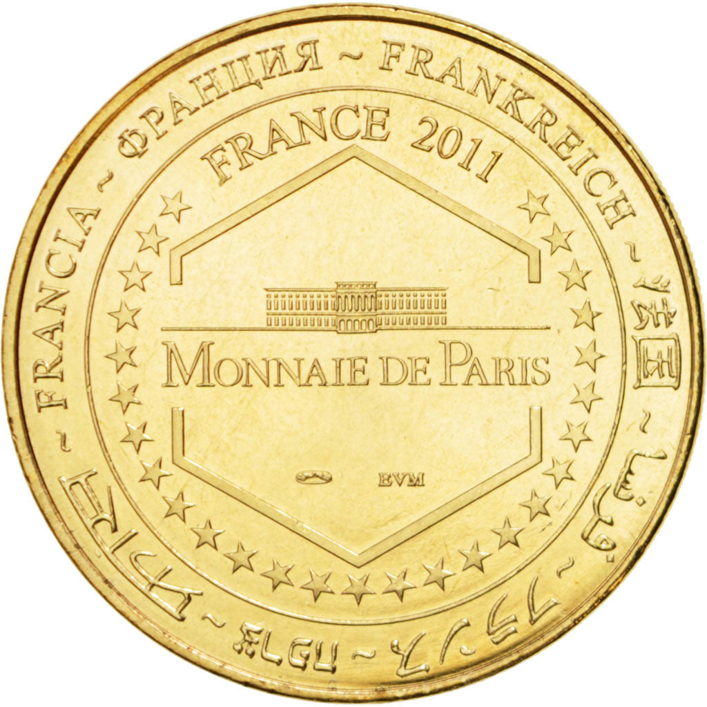 France, Touristic token, 49/ Château de Montsoreau, 2011, Monnaie de Paris