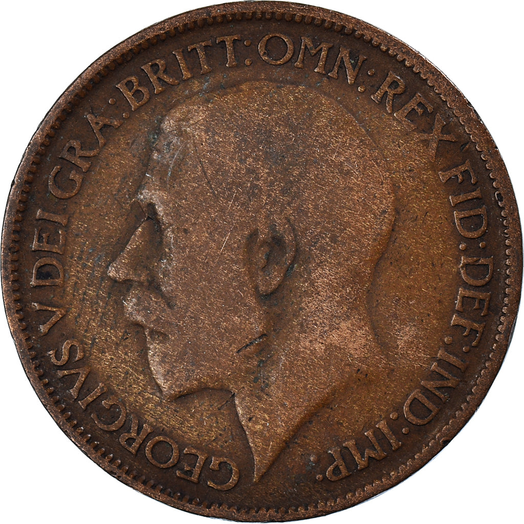 Moneda, Gran Bretaña, 1/2 Penny, 1914