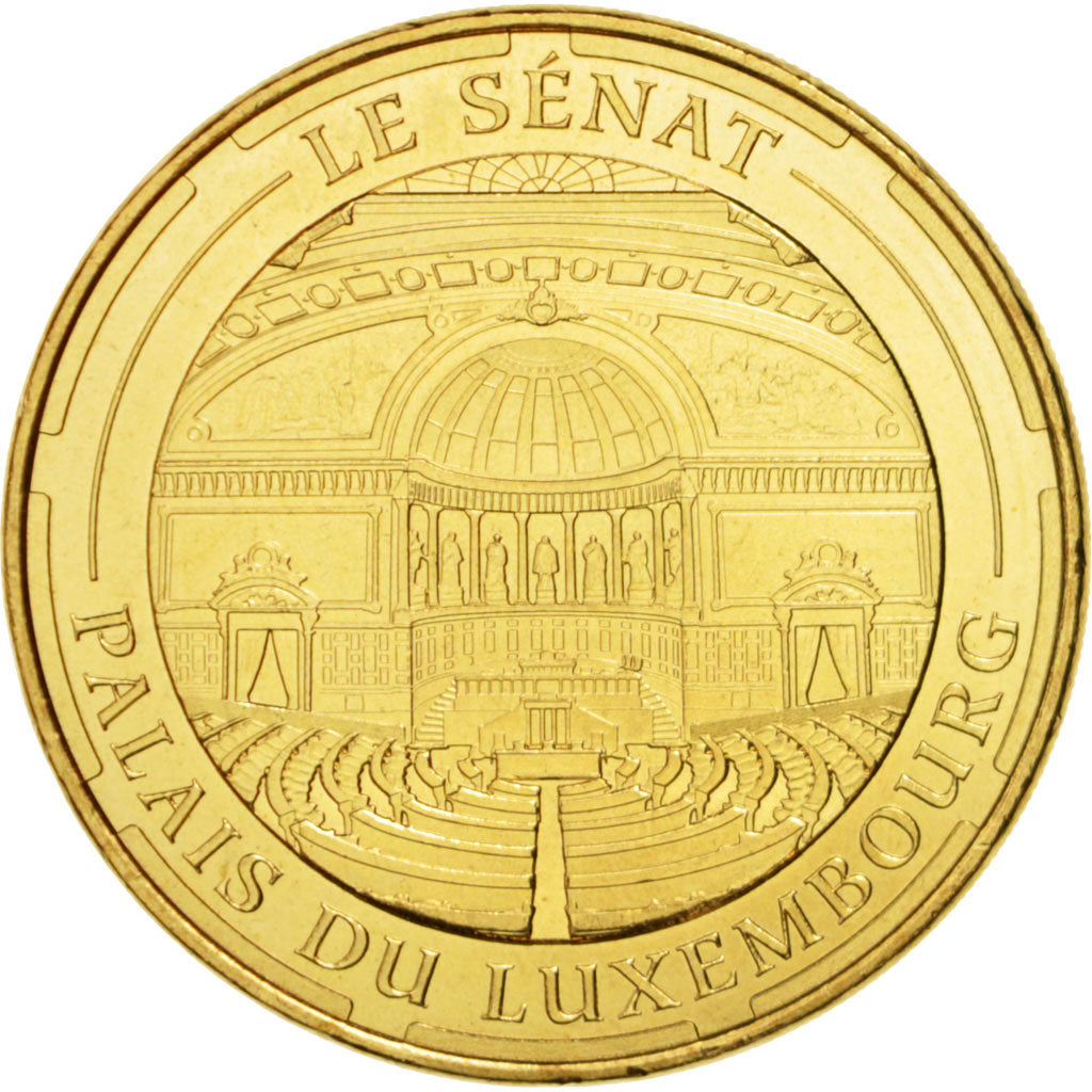 Francia, Token, Touristic token, 75/ Paris - Palais du Luxembourg - Sénat, Arts