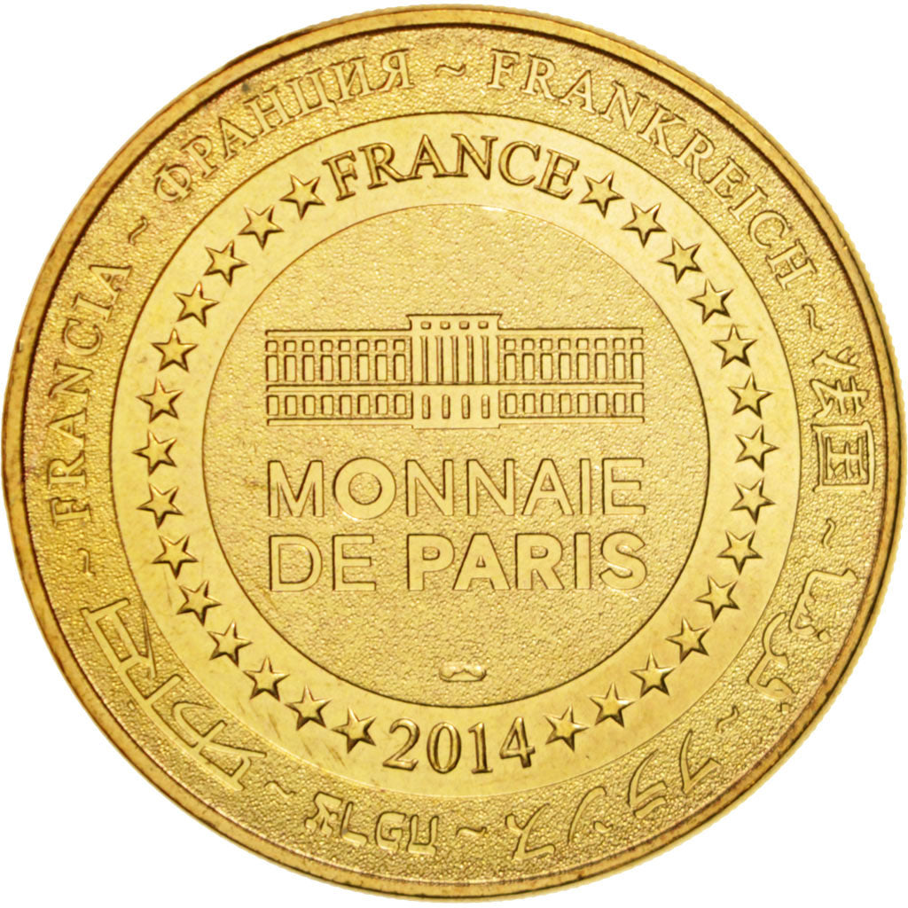 France, Touristic token, 75/ Paris - Palais du Luxembourg - Sénat, 2014, MDP