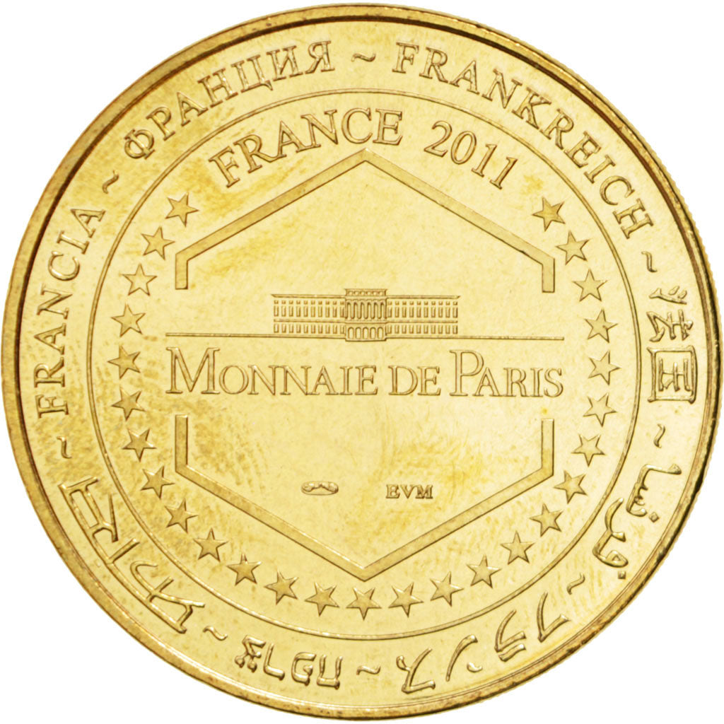 France, Token, Touristic token, 49/ Château de Montsoreau, Arts & Culture