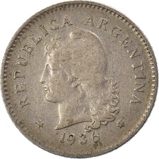 Münze, Argentinien, 10 Centavos, 1936