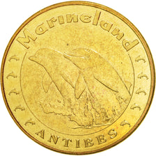 Francia, Token, Jetón turístico, 06/ Antibes - Marineland - Dauphins, Arts &