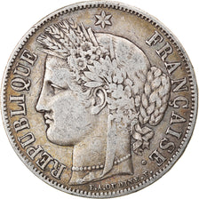 Coin, France, Cérès, 5 Francs, 1850, Paris, VF(20-25), Silver, KM:761.1