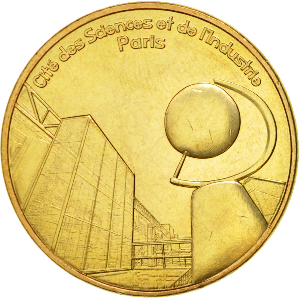 Francia, Token, Touristic token, 75/ Cité des Sciences - Paris, Arts & Culture