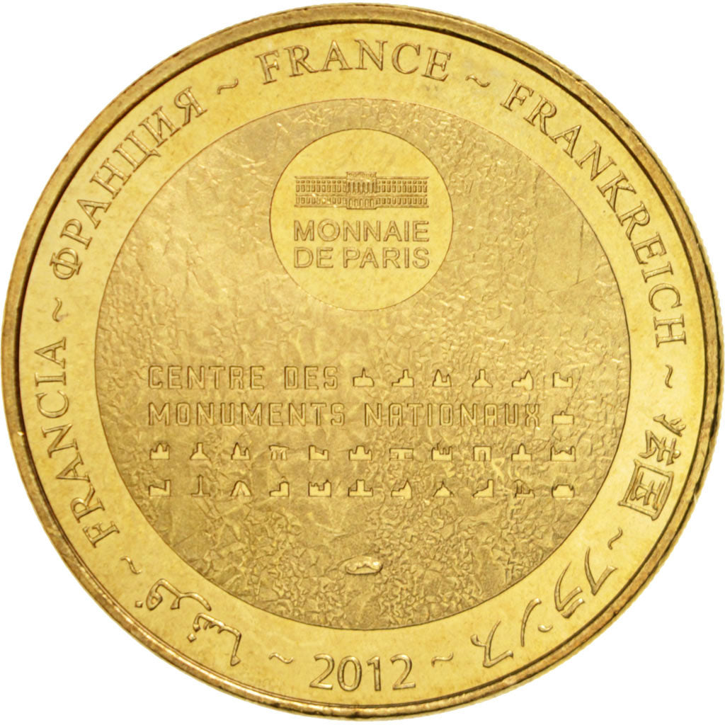 Frankreich, Touristic token, 75/ Paris - Sainte-Chapelle, 2012, Monnaie de Paris