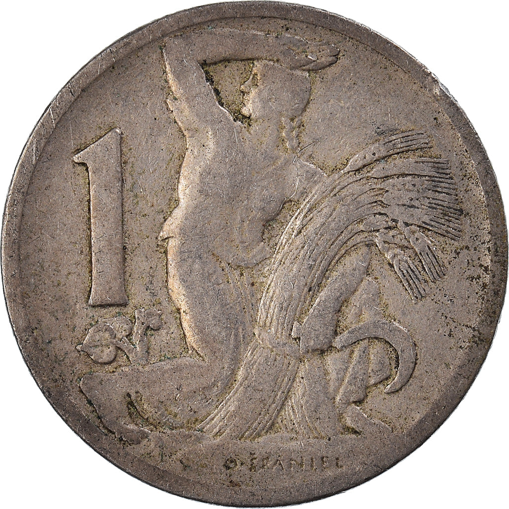 Munten, Tsjecho-Slowakije, Koruna, 1924