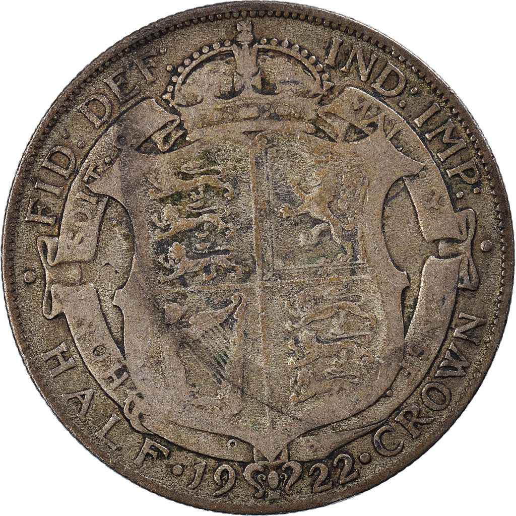 Coin, Great Britain, 1/2 Crown, 1922