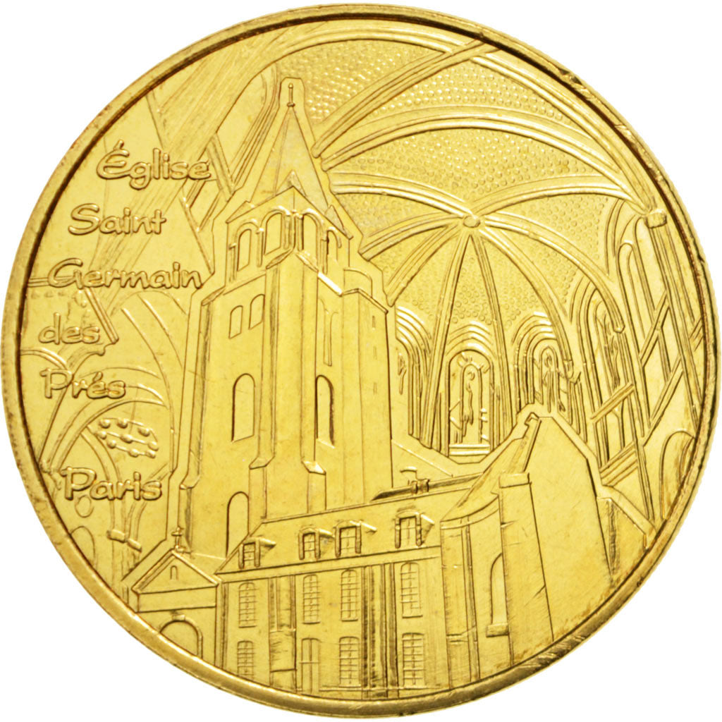 Francia, Token, Touristic token, 75/ Paris - Eglise Saint-Germain des Prés