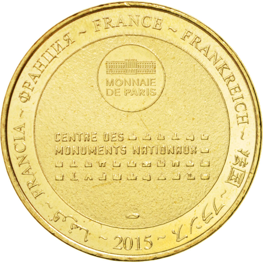 Francia, Token, Touristic token, 75/ Paris - 4 Monuments, Arts & Culture, 201...