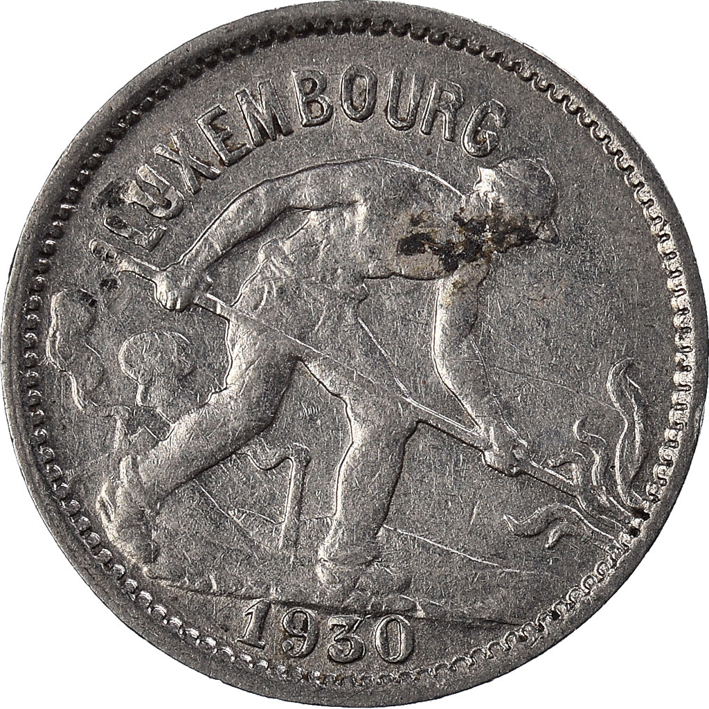 Münze, Luxemburg, 50 Centimes, 1930