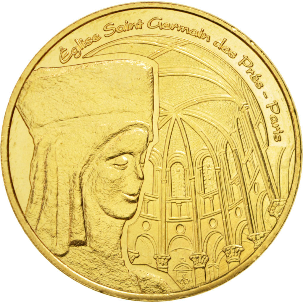 Francia, Token, Touristic token, 75/ Paris - Eglise Saint-Germain des Prés,...