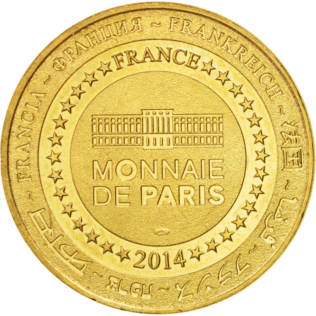 France, Jeton Touristique, 75/ Paris - Musée Grévin - Céline Dion, 2014, MDP