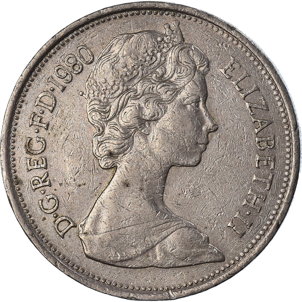 Coin, Great Britain, 10 New Pence, 1980
