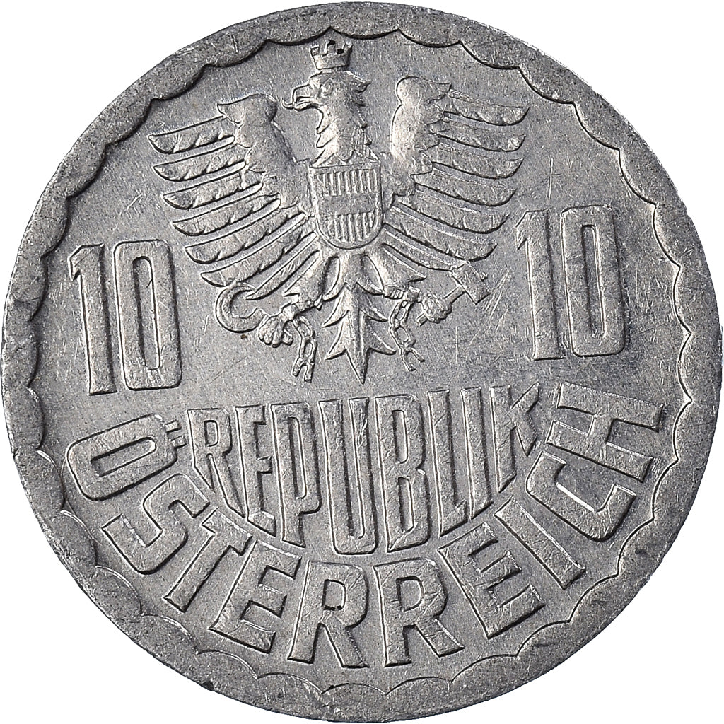 Coin, Austria, 10 Groschen, 1990