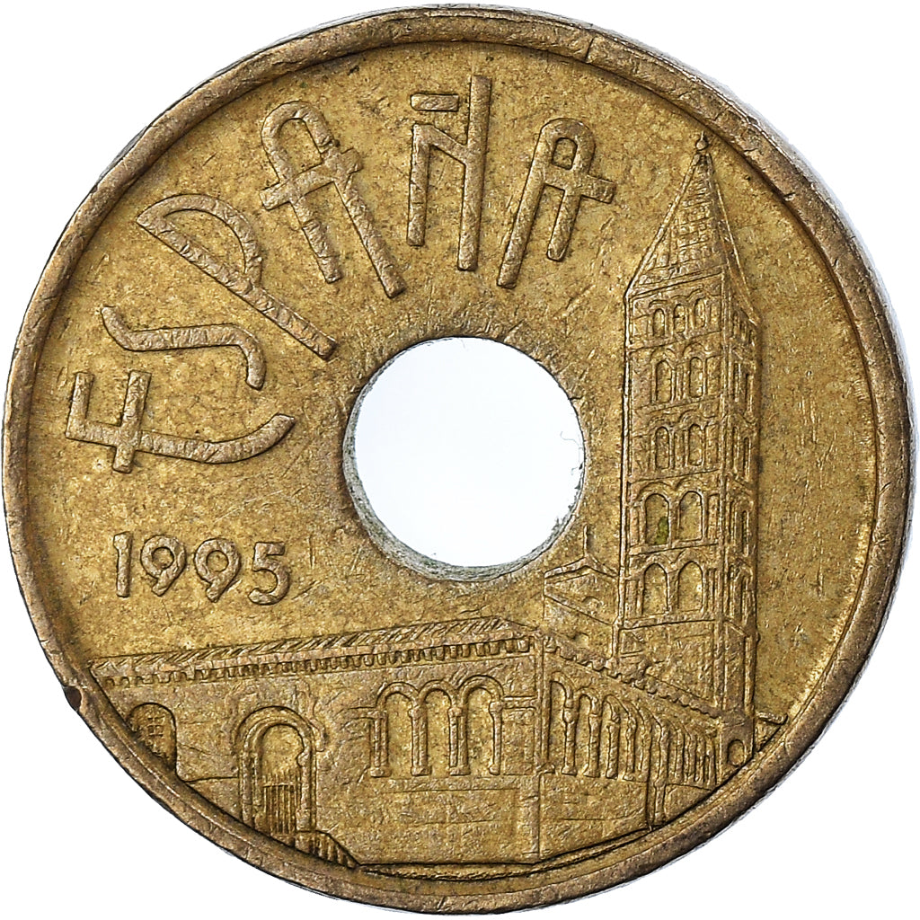 Monnaie, Espagne, 25 Pesetas, 1995