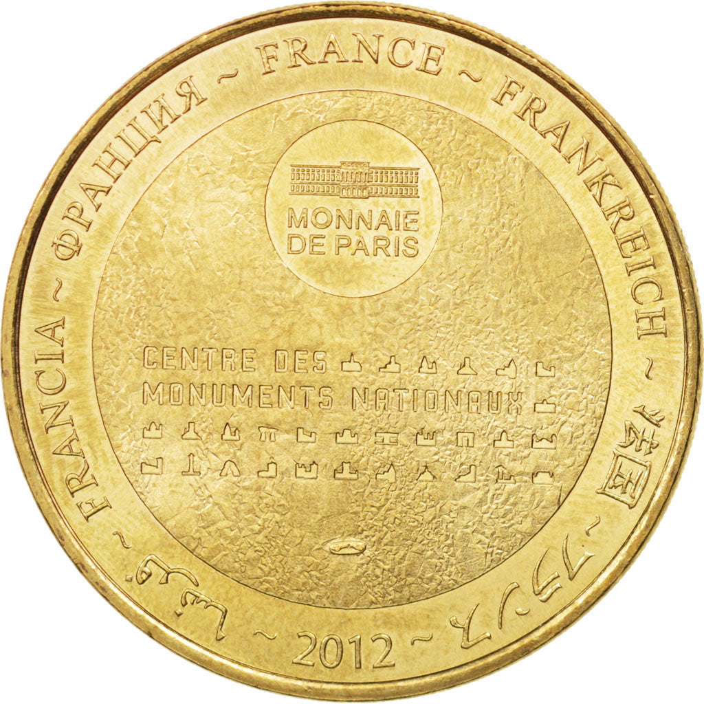 France, Jeton, Jeton Touristique, 29/ Cairn de Barnenez, Arts & Culture, 2012