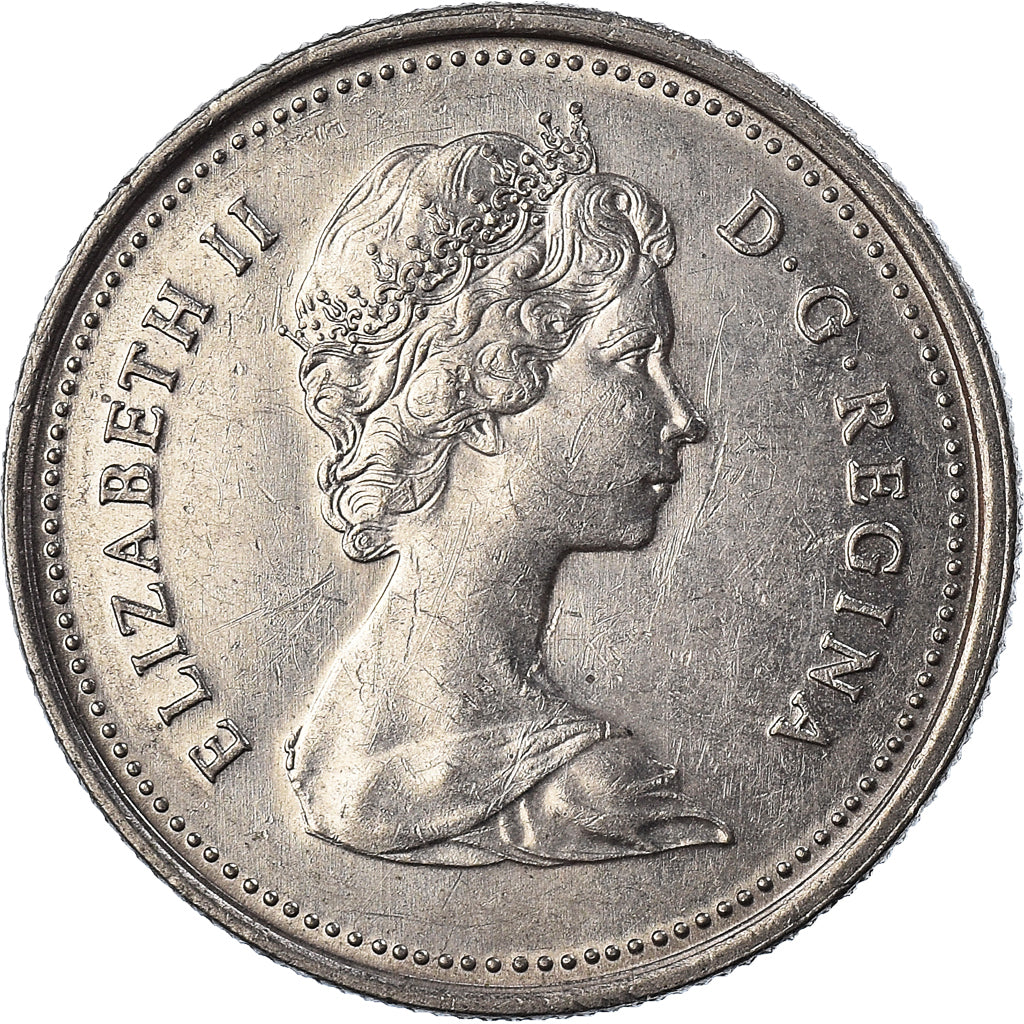 Moneta, Canada, 25 Cents, 1980