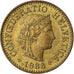 Coin, Switzerland, 5 Rappen, 1988
