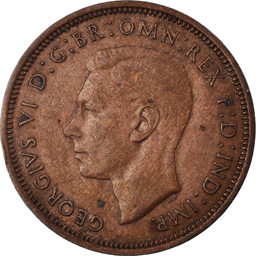 Coin, Great Britain, 1/2 Penny, 1941
