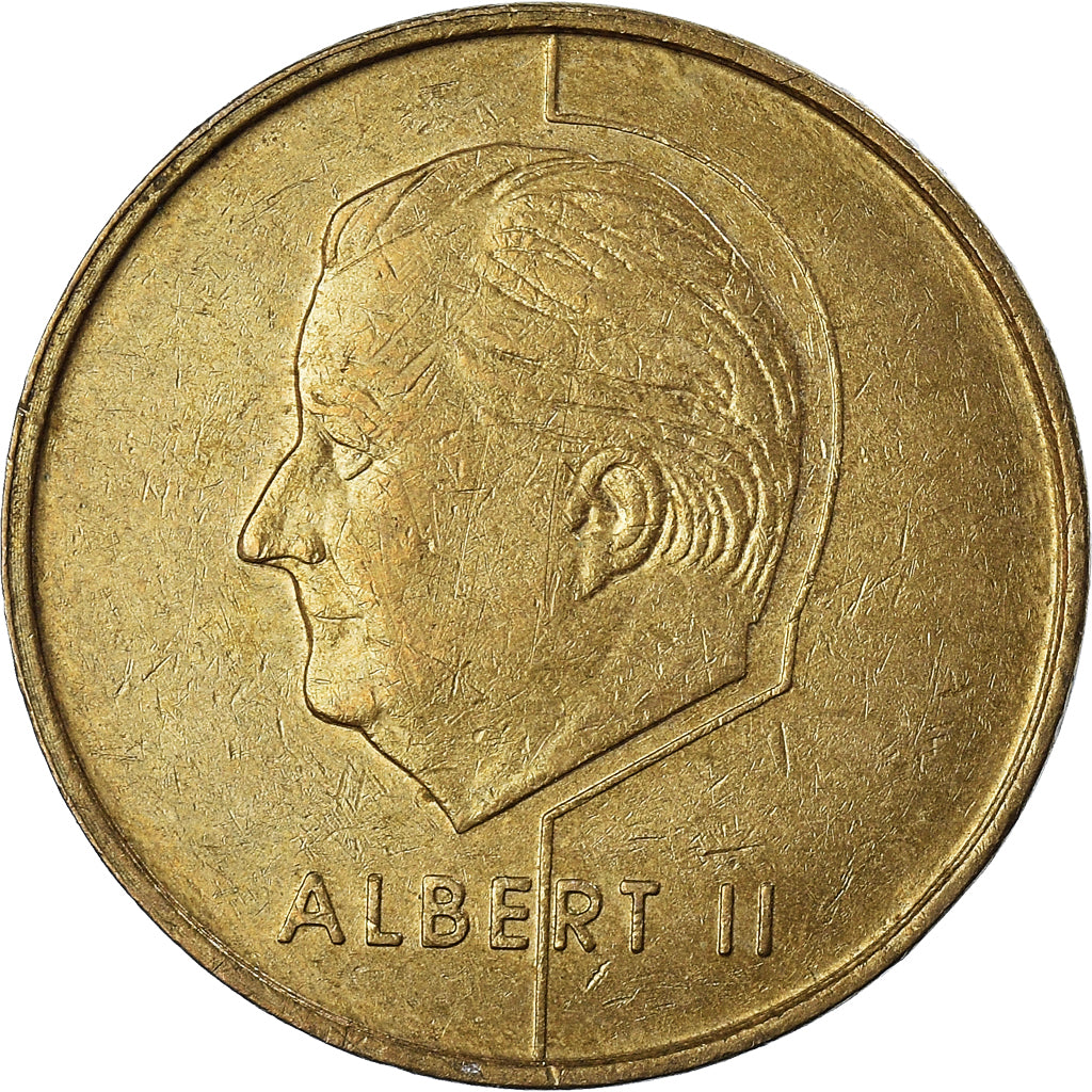 Münze, Belgien, 5 Francs, 5 Frank, 1996