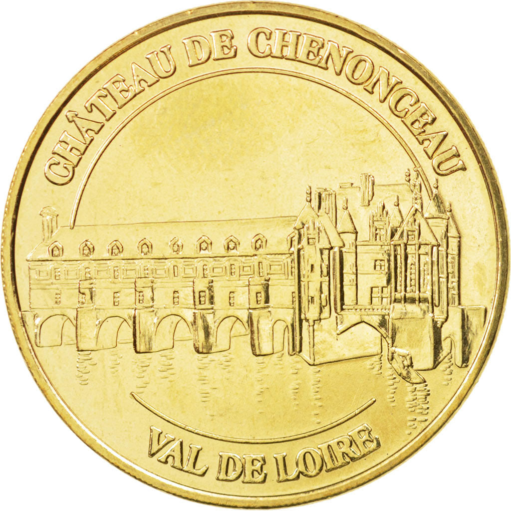France, Jeton, Jeton Touristique, 37/ Château de Chenonceau, Arts & Culture