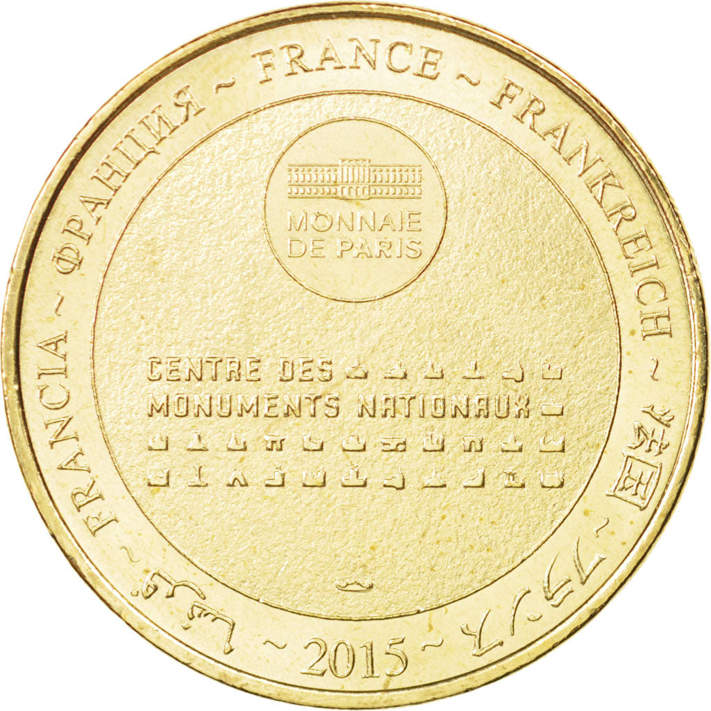 France, Jeton, Jeton Touristique, 75/ Paris - Panthéon, Arts & Culture, 2015