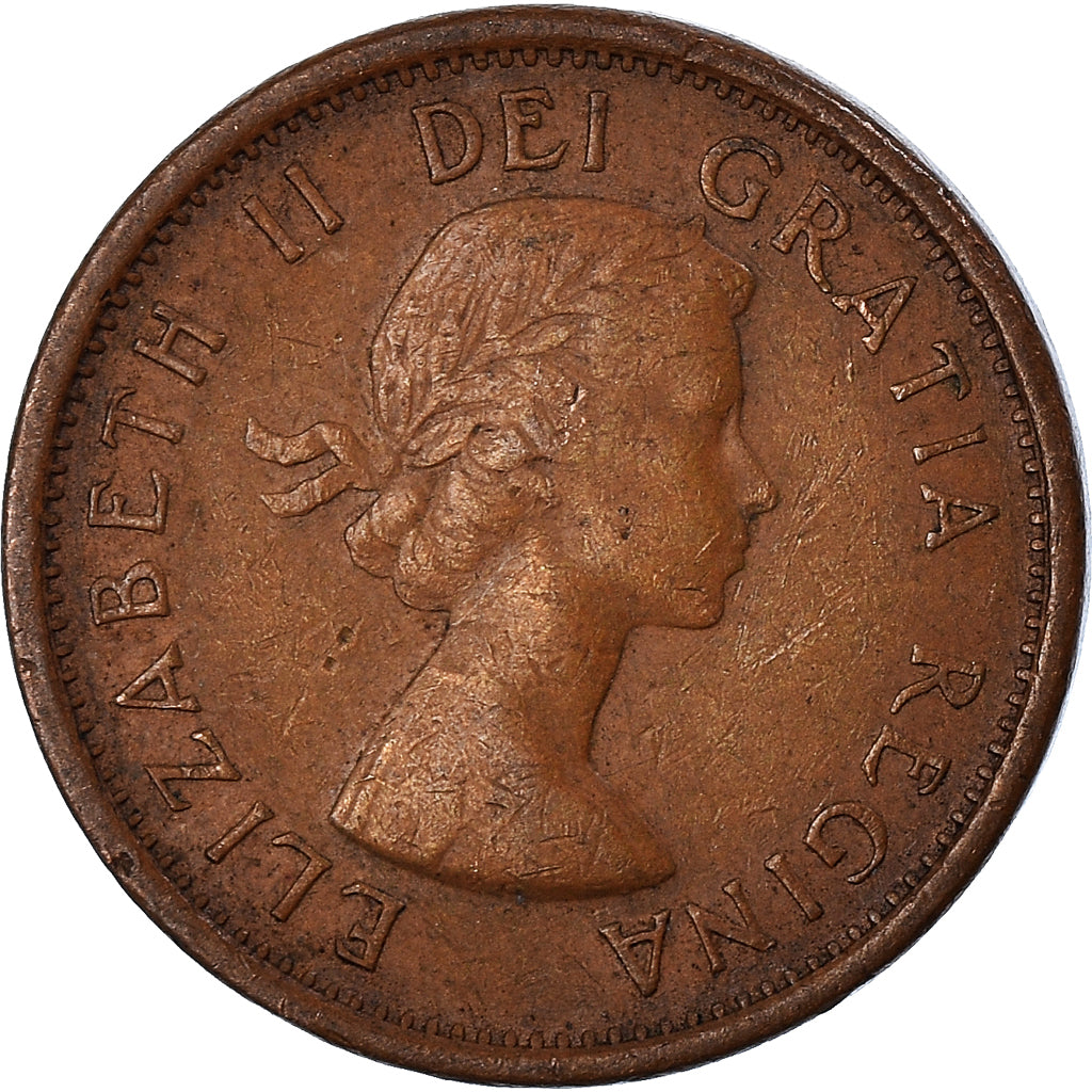 Coin, Canada, Cent, 1963