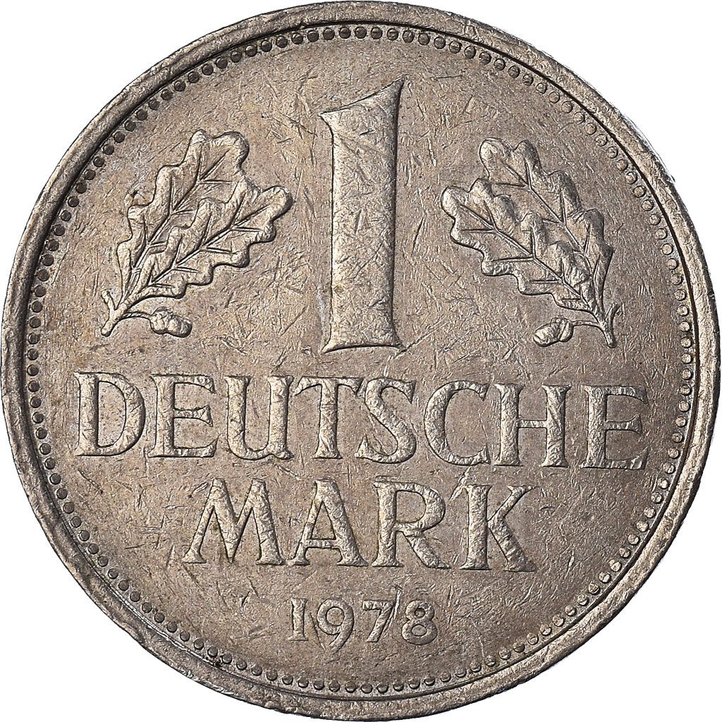 Coin, GERMANY - FEDERAL REPUBLIC, Mark, 1978