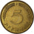Moneta, GERMANIA - REPUBBLICA FEDERALE, 5 Pfennig, 1990