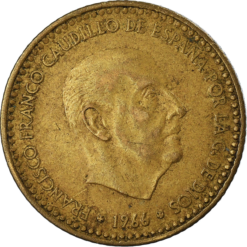 Moneta, Hiszpania, Peseta, 1966