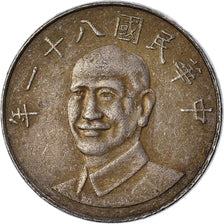 Coin, China, 10 Yüan, 1992