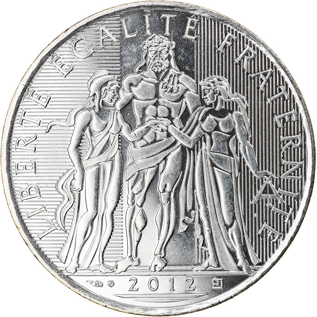 France, 10 Euro, 2012, Paris, FDC, FDC, Argent, Gadoury:EU 516, KM:2073