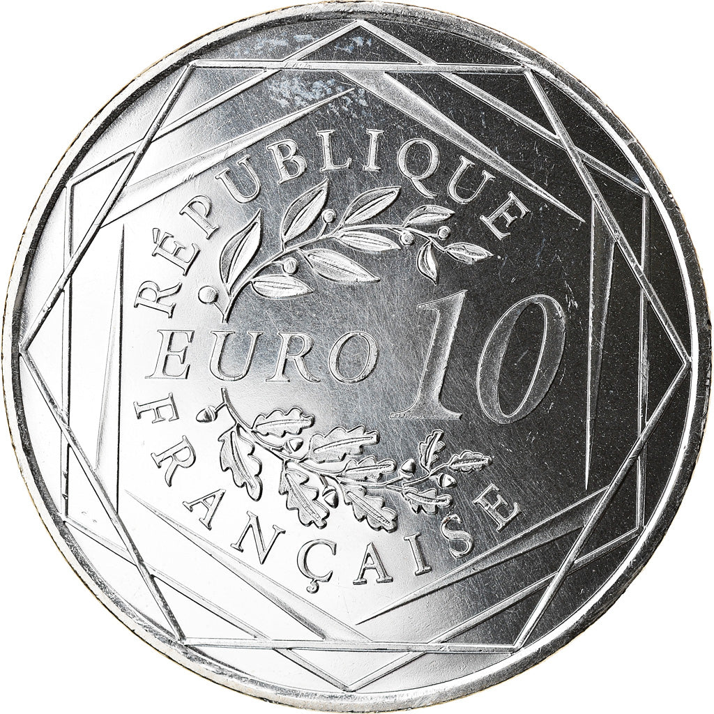 France, 10 Euro, 2012, Paris, FDC, FDC, Argent, Gadoury:EU 516, KM:2073