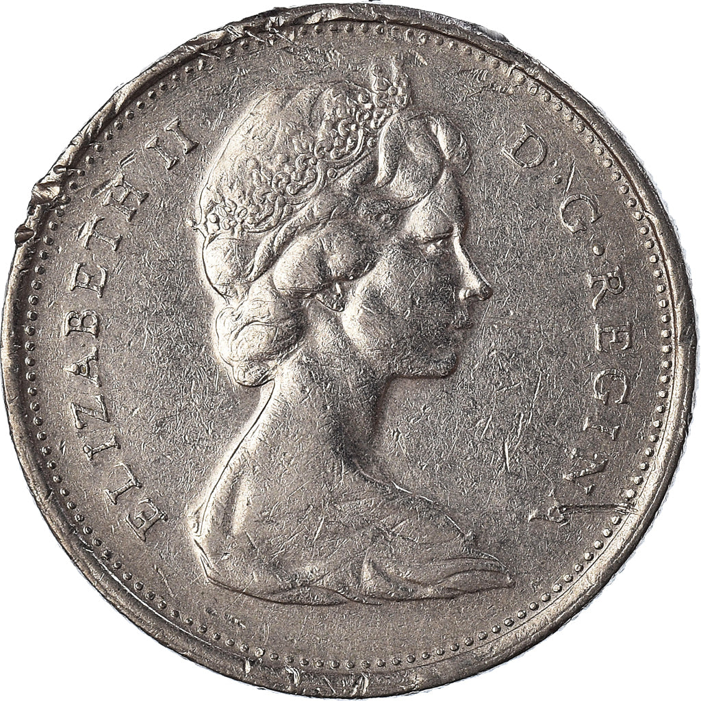 Coin, Canada, 25 Cents, 1975