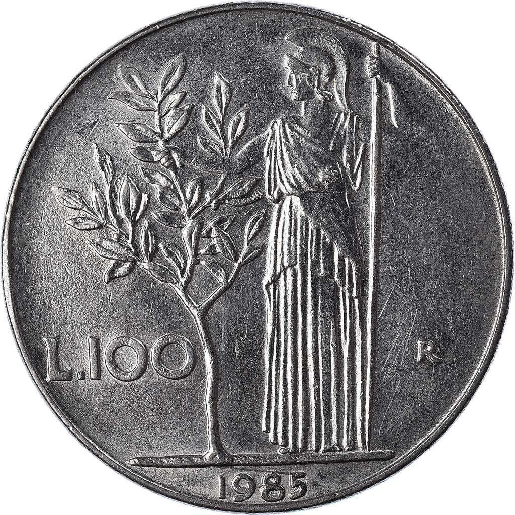Coin, Italy, 100 Lire, 1985