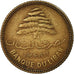 Monnaie, Liban , 5 Piastres, 1969