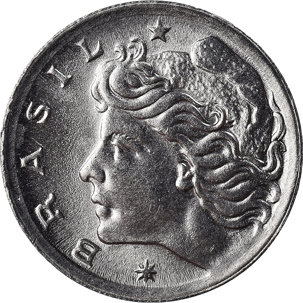 Coin, Brazil, 2 Centavos, 1975