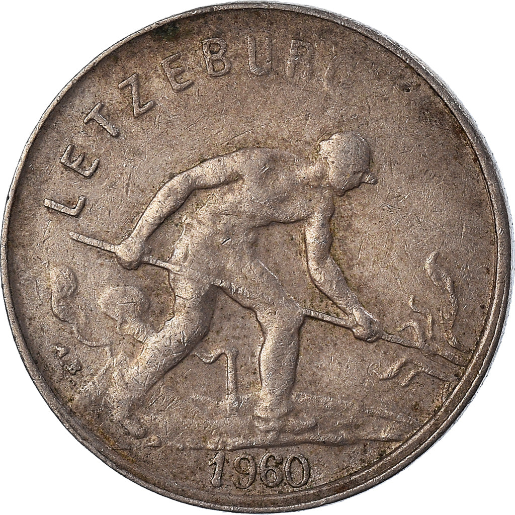 Monnaie, Luxembourg, Franc, 1960