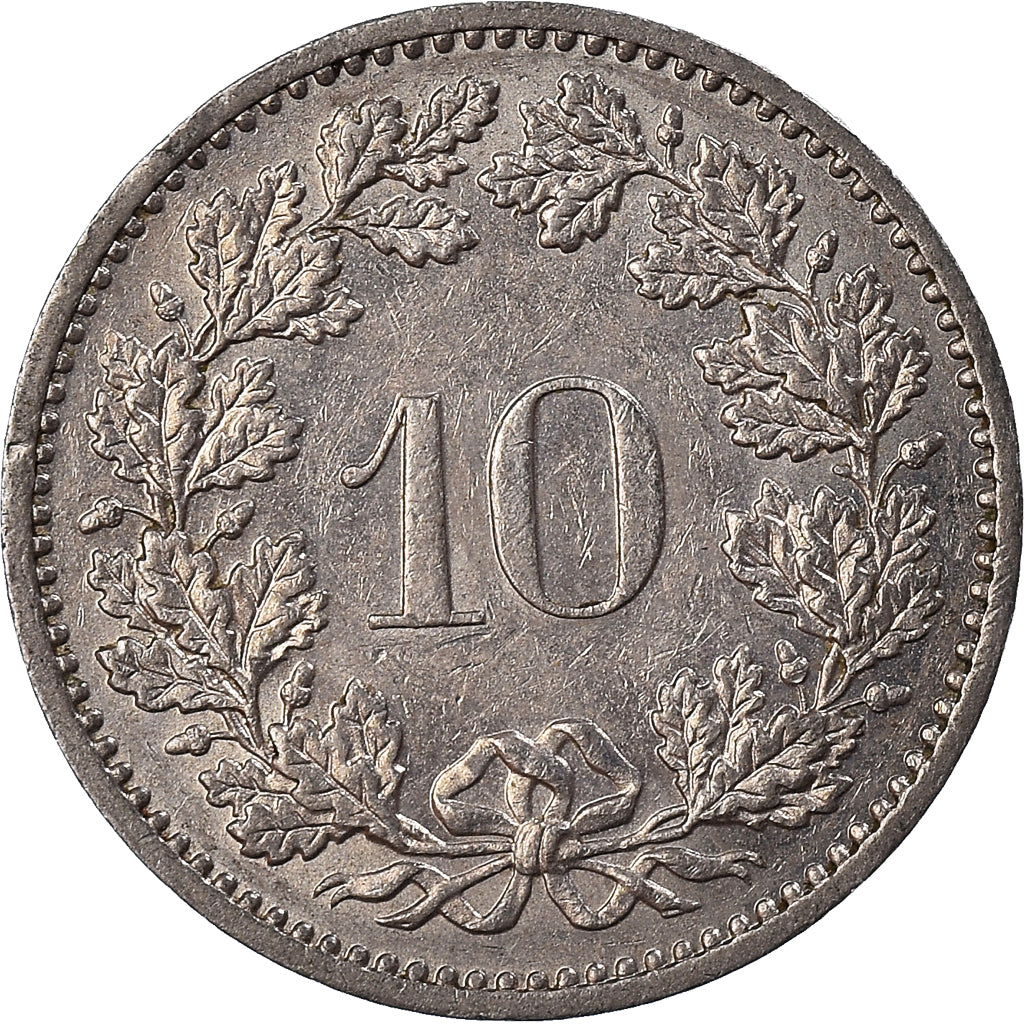 Coin, Switzerland, 10 Rappen, 1983