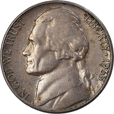 Münze, Vereinigte Staaten, 5 Cents, 1963