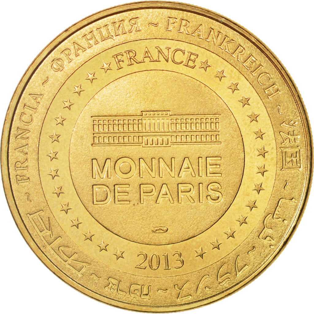 Frankreich, Touristic token, 02/ Chapelle des Templiers, Laon, 2013, MDP