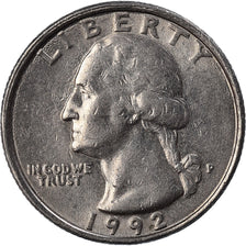 Coin, United States, Quarter, 1992