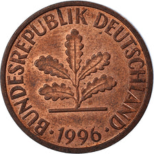 Coin, GERMANY - FEDERAL REPUBLIC, 2 Pfennig, 1996